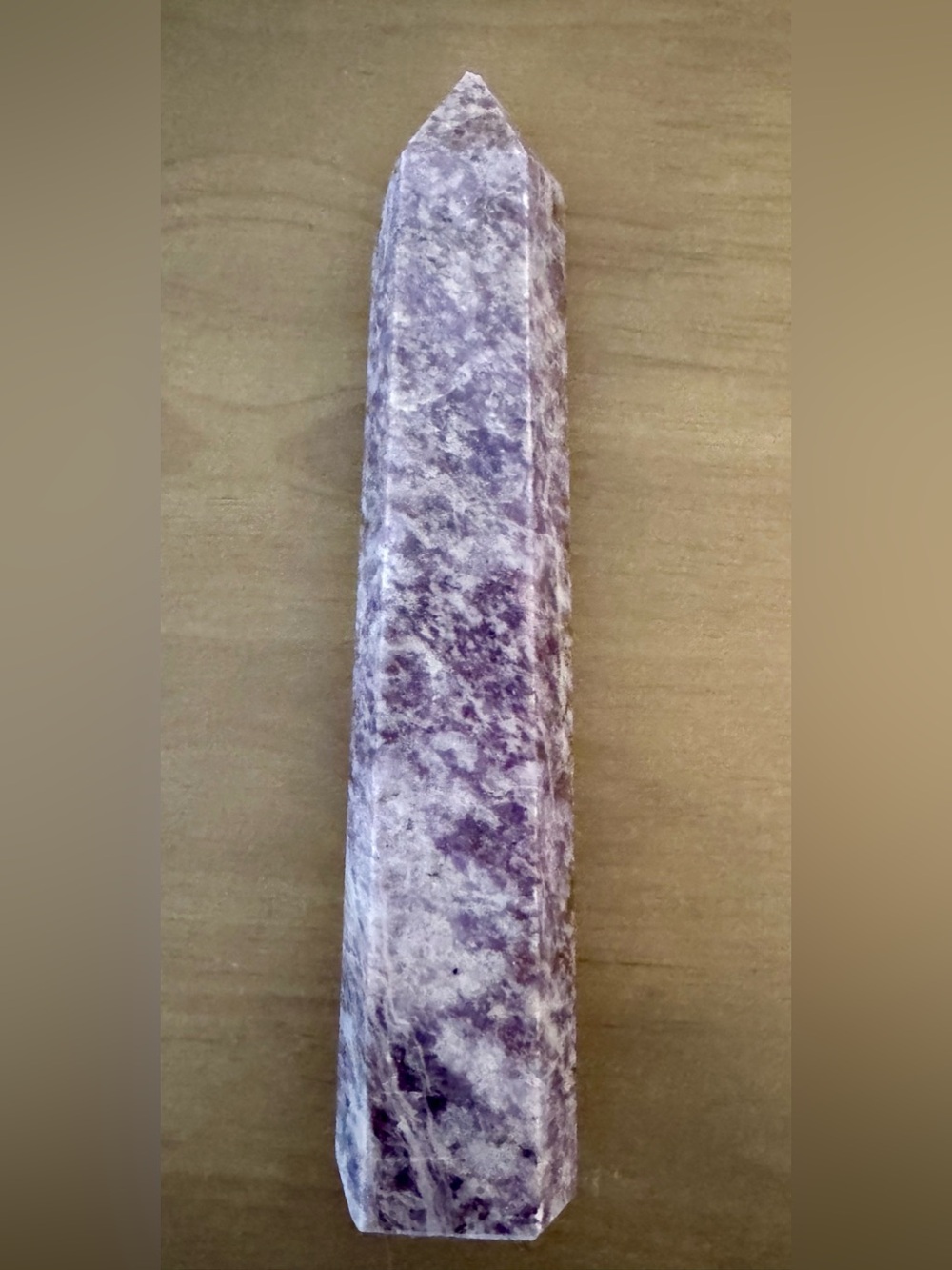 Large Lepidolite Tower - Picture 10 of 13